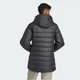 Пухова парка з капюшоном Essentials CLIMAWARM 3-Stripes JM4061 s, чорний - зображення 4