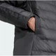 Пухова парка з капюшоном Essentials CLIMAWARM 3-Stripes JM4061 s, чорний - зображення 6