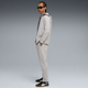 Брюки чоловічі PUMA Evostripe Pants Men 68823463 l, світло-сірий - изображение 3