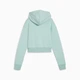 Худі жіноче PUMA BETTER CLASSICS WOMEN'S HOODIE 62422922 m, бірюзовий - изображение 2