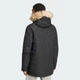 Парка чоловіча з капюшоном ADIDAS Hooded Fur IK0553 l, чорний - изображение 2