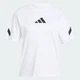 Футболка жіноча adidas Z.N.E. JE7857 s, білий - зображення 6
