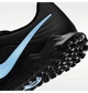 Кроссовки детские Nike Jr. Tiempo Maestro Club Big Kids Turf Low- Top Soccer Shoes Black 4.5Y Черный IB5024-040 - изображение 8