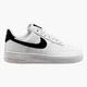 Кроссовки женские Nike Air Force 1 Low White Black M 39 Чорно-білий DD8959-103 - изображение 2