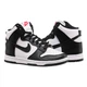 Кросівки жіночі Nike Dunk High Panda 41 Чорно-білий DD1869-103 - зображення 6