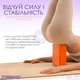 Блок для йоги EasyFit EVA EF-1818-OR йога блок цегла для йоги Помаранчевий - зображення 6