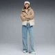 Куртка жіноча PUMA Mono Hooded Jacket Women 68838587 xl, бежевий/світло-коричневий - изображение 3