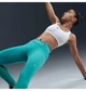 Лосины женские Nike Pro Turquoise S Бирюзовый CZ9779-345 - изображение 5