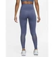 Лосини жіночі Nike One Women\'s High-Waisted 7/8 Leggings L Блакитний DV9020-491 - зображення 2