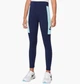 Лосини дитячі Nike Fille Heritage Blue XL Синій DJ5883-410 - зображення 1