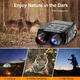 Бинокль цифровой охотничий HuntMax WIFI NV3182 до 300м + microSD 32 ГБ - изображение 3