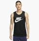 Майка мужская Nike M Nsw Tank Icon Futura S Чорний AR4991-013 - изображение 1