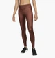 Лосини жіночі Nike Dri-Fit One Brown S Коричневий DD5439-273 - зображення 1