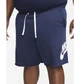 Шорти чоловічі Nike Club Alumni Hbr Ft Short L Синій DX0502-410 - зображення 2