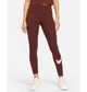 Лосини жіночі Nike Sportswear Essential XS Бордовий CZ8530-273 - зображення 2