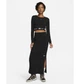 Спортивний топ жіночий Nike Tape Long-Sleeve Crop Top Black Dx2315-010 S Чорний DX2315-010 - зображення 6