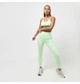 Лосини жіночі Nike W Nk One Df Hr Tght Gls S Салатовий FZ4869-376 - зображення 2