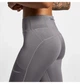 Лосини жіночі Nike Fast Grey M Сірий AT3103-056 - зображення 4