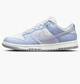 Кроссовки женские Nike Dunk Low Blue Canvas 41 Блакитно-білий FN0323-400 - изображение 1