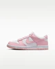 Детские кеды Nike Dunk Low Soft Pink (Gs) 36 Розовый FB9109-125 - изображение 1