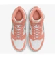 Кросівки жіночі Nike Dunk High 38.5 Помаранчево-Білий DD1869-600 - зображення 6