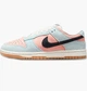 Кроссовки женские Nike Dunk Low 37.5 Комбинированный HJ7341-474 - изображение 1