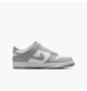 Кросівки жіночі Nike Dunk Low Gs 36.5 Сірий FB9109-123 - зображення 3