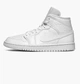 Кросівки жіночі Nike Wmns Air Jordan 1 Mid 40.5 Білий DV0991-111 - зображення 1