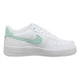 Кроссовки женские Nike Air Force 1 (Gs) White Mint 37.5 Белый CT3839-105 - изображение 8