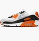 Кроссовки женские Nike Air Max 90 White/Orange 44 DH8010-108 - изображение 1