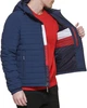 Куртка демісезонна для чоловіка Tommy Hilfiger Embroidered Logo Puffer Jacket, темно-синя, М - изображение 6