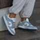 Кросівки Nike SB Dunk White Blue Corduroy 37 - зображення 4