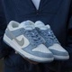 Кросівки Nike SB Dunk White Blue Corduroy 37 - зображення 9
