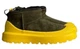 Жіночі уггі Ультра Міні Гібрід зелені Замшеві UGG CI Ultra Mini Weather Hybrid Khaki/Yellow (36, хакі) - изображение 1