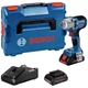 Akumulatorowy klucz udarowy Bosch Professional GDS 18V-450 HC 18 V 450 Nm 1/2" 2x4 Ah ProCORE18V L-BOXX (06019K4002) - obraz 1