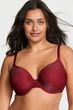 Бюстгальтер з ущільненою чашкою Victoria's Secret 80B Червоний (156245) - зображення 1