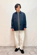 Мужская джинсовая куртка Uniqlo 50(L) Синий джинс (156549) - изображение 8