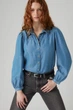 Женская джинсовая рубашка Levi's 44(M) Голубой джинс (156541) - изображение 7
