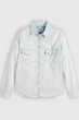 Женская джинсовая рубашка Levi's 44(M) Голубой (156531) - изображение 3