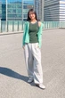 Толстовка Uniqlo 46(L) Зелений (156652) - зображення 2