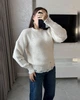 Свитер женский рваный молочный 42-56 г1435.7011 - изображение 3