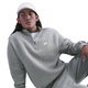 Свитшот мужской Nike Club 1/2 Zip Fleece M Серый FN3864-063 - изображение 3
