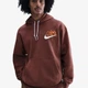 Худи мужское Nike M Nk Solo Sw Flc Hoodie Gpx S Коричневый IH4293-218 - изображение 1