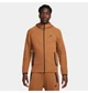 Толстовка чоловіча Nike Tech Fleece XL Коричневий FB7921-281 - зображення 2