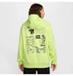 Худі чоловіче Nike Club Ft Moon Gfx Green S Зелений HQ8594-736 - зображення 2