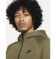 Толстовка чоловіча Nike Sportswear Tech Fleece Windrunner 2XL Оливковий FB7921-222 - зображення 3