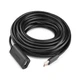Дата кабель USB 2.0 AM to AF 15.0m Active black Ugreen (10323) - зображення 4