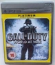 Диск для PlayStation 3 - Call of Duty World At War Platinum, английская версия, Б/У - изображение 1