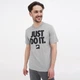 Футболка чоловіча Nike M Nsw Tee Fran Jdi Verbiage XL Сірий DZ2989-063 - зображення 1