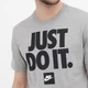 Футболка чоловіча Nike M Nsw Tee Fran Jdi Verbiage XL Сірий DZ2989-063 - зображення 4